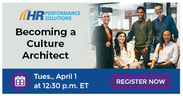 Becoming a Culture Architect: Creating and Maintaining Thriving Work Environments' webinar on April 1, 2025.