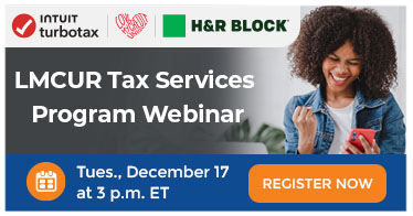 Attend the Tax Services webinar on December 17, 2024.